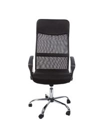 Silla giratoria de oficina Agathe, Nylon
Poliuretano
Plástico
Tela, Negro, An 59 x Al 114 cm