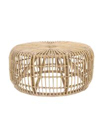 Okrągły stolik kawowy z rattanu Kim, Rattan naturalny, Rattan, Ø 80 x W 35 cm