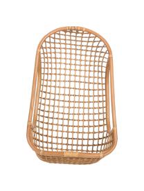 Poltrona sospesa in rattan Schwing, Rattan, Larg. 72 x Alt. 110 cm