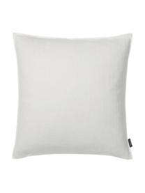 Housse de coussin lin blanc cassé Sven, Blanc