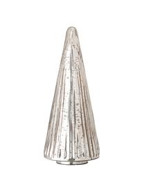 Pieza decorativa Silver Tree, Vidrio, Plateado, Ø 15 x Al 36 cm