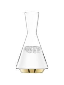 Mundgeblasene Karaffe Space, Glas, Transparent, Goldfarben, 1.6 L