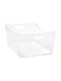 Boîte de rangement transparente Laga, Plastique, Transparent, larg. 34 x haut. 15 cm
