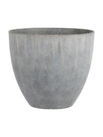 Pot de fleurs XL Bravo, Plastique, Gris, Ø 45 x haut. 40 cm