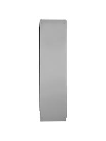 Drehtürenschrank Mia, 3-türig, Holzwerkstoff aus heimischen Hölzern aus nachhaltiger Forstwirtschaft, beschichtet, Grau, B 136 x H 210 cm