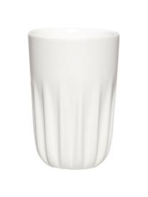 Tazas de cerámica Erlang, 3 pzas., Cerámica, Blanco, negro, gris, Ø 8 x Al 12 cm