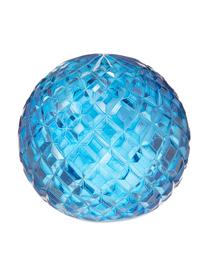 Boule décorative Blue, Verre, Bleu, Ø 7 x haut. 9 cm