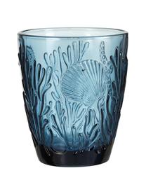 Súprava pohárov na vodu Pantelleria, 6 dielov, Sklo, Odtiene modrej, Ø 9, V 10 cm