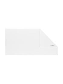 Serviette de toilette coton pur gaufré Karima, Blanc