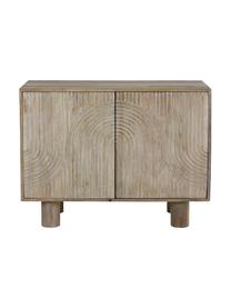 Credenza in legno massiccio di mango Tess, Legno di mango, Legno di mango, Larg. 100 x Alt. 75 cm