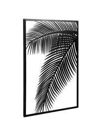 Decorazione da parete in metallo Dimpia, Acciaio rivestito, Nero, Larg. 74 x Alt. 100 cm