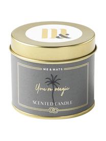 Bougie parfumée You're Magic (pamplemousse, patchouli & pastèque), Couleur dorée, gris-vert, noir, blanc