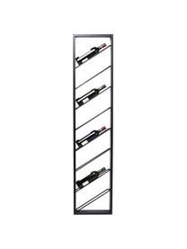 Casier à vin à suspendre pour 8 bouteilles Bistro, Acier, revêtement par poudre, Noir, larg. 36 x haut. 160 cm