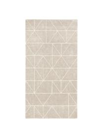 Teppich Arles in Beige-Creme, mit grafischem Muster, Flor: 85% Polypropylen, 15% Pol, Beige, Creme, B 200 x L 290 cm (Grösse L)