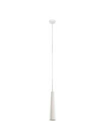 Malé závěsné svítidlo z keramiky Alverna, Bílá, Ø 8 cm, V 32 cm
