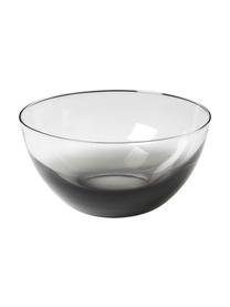 Saladier en verre soufflé bouche Smoke, Ø 25 cm, Verre, Fumé, transparent, Ø 25 x haut. 12 cm