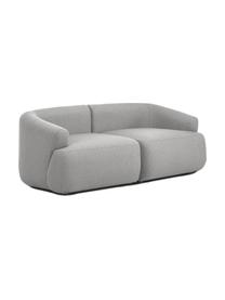 Modulares Sofa Sofia (2-Sitzer), Bezug: 100% Polypropylen Der hoc, Gestell: Massives Kiefernholz, Spa, Webstoff Grau, B 192 x T 95 cm