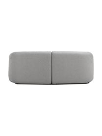 Sofa modułowa Sofia (2-osobowa), Tapicerka: 100% polipropylen Dzięki , Stelaż: lite drewno sosnowe, płyt, Nogi: tworzywo sztuczne, Szara tkanina, S 192 x G 95 cm