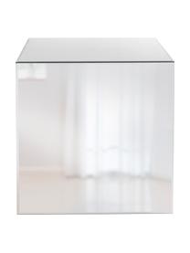 Tavolino quadrato a specchio Luxury, Superficie: lastra di vetro, Lastra di vetro, Larg. 45 x Prof. 45 cm