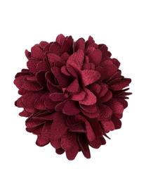 Deko-Blumen Flor, 6 Stück, Polyester, Rot, Ø 6 cm