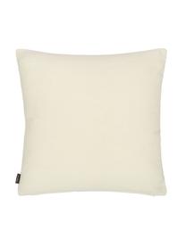 Poduszka z wypełnieniem Quilted, Tapicerka: 100% bawełna, Złamana biel, odcienie złotego, S 45 x D 45 cm