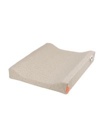 Wickelkissen Confetti aus Baumwolle, Bezug: 100 % Baumwolle, Matratze: 100 % PU-Schaumstoff, Beige, B 50 x L 65 cm