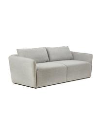 Sofa John (3-Sitzer) in Grau, Bezug: 100% Polyester Der hochwe, Gestell: Massives Eschenholz, Euka, Füße: Kunststoff, Webstoff Grau, B 210 x L 98 cm