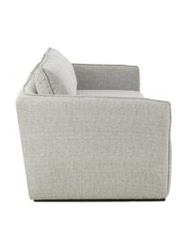 Sofa John (3-Sitzer) in Grau, Bezug: 100% Polyester Der hochwe, Gestell: Massives Eschenholz, Euka, Webstoff Grau, B 210 x L 98 cm