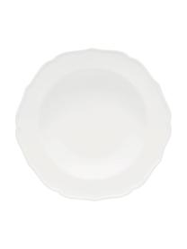 Suppenteller Glamour, Porzellan, Weiß, Ø 23 cm