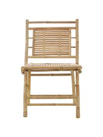 Chaises de jardin en bambou, pliantes Tropical, 2 pièces, Brun