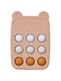Fingerspitzen-Spielzeug Anne, Silikon, Apricot, Hellbraun, Hellgrau, Hellblau, B 8 x L 11 cm