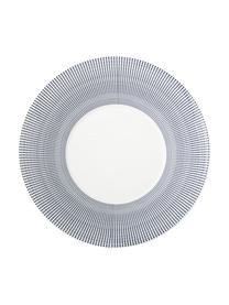 Vzorovaná porcelánová misa Pacific, Ø 29 cm, Biela, modrá