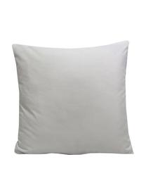 Housse de coussin imprimé coquillages Aga, Blanc, bleu