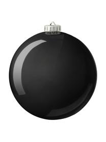 Bola de Navidad irrompibles Stix, Plástico, Negro, Ø 20 cm