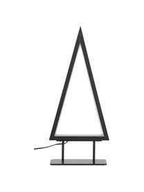 Pieza luminosa LED Ropelight, Estructura: metal pintado, Negro, An 16 x Al 36 cm