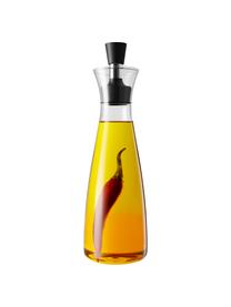 Aceitera o vinagrera de diseño Eva Solo, Vidrio, acero inoxidable, plástico, Transparente, negro, acero inoxidable, 0.5 L