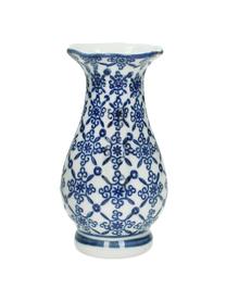 Vase Classic Blue, Porzellan, Blau, Creme, Ø 8 x H 15 cm