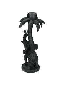 Świecznik Safari, Poliresing, Czarny, S 10 x W 22 cm