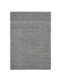 Tapis laine cousu main Lovisa, Gris argenté, larg. 120 x long. 170 cm (taille S)