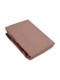 Drap-housse flanelle brun café Erica, Brun