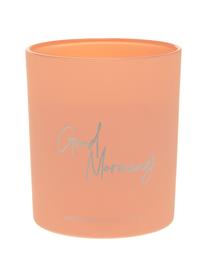 Vela perfumada Good Morning: Floral Amber, Recipiente: vidrio, Rosa, Ø 9 x Al 10 cm