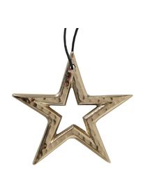 Adornos para colgar estrellas Taumi, 3 uds., Aluminio, Dorado, Set de diferentes tamaños