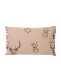 Funda de almohada Stags, 50 x 110 cm, Algodón
El algodón da una sensación agradable y suave en la piel, absorbe bien la humedad y es adecuado para personas alérgicas, Tonos beige, rojo, blanco, An 50 x L 110 cm