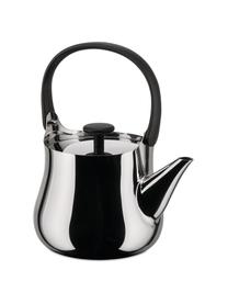 Bouilloire Cha, 0,9 L, Argenté, noir, larg. 19 x haut. 22 cm