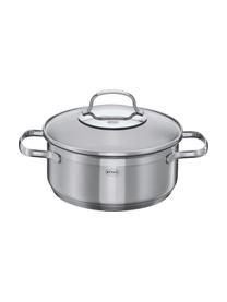 Kochtöpfe-Set Elegance aus Edelstahl, 10er-Set, Edelstahl 18/10, Silberfarben, 10-tlg. Set mit verschiedenen Größen