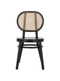 Silla Retro, Negro, An 45 x F 54 cm