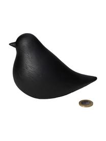 Dekorácia Vogel, Polymérová živica, Čierna, Š 8 x V 11 cm