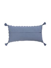 Housse de coussin à motif en relief Royal, Bleu