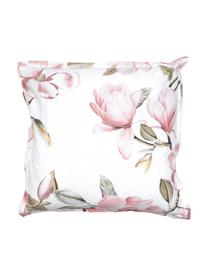 Taie d'oreiller 60x60 coton Magnolia, 2 pièces, Blanc, rose, vert, 60 x 60 cm