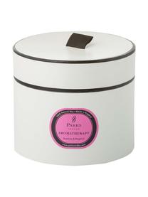 3-lonts-geurkaars Aromatherapy (rozemarijn & bergamot), Houder: glas, Wit, roze, Ø 12 x H 11 cm